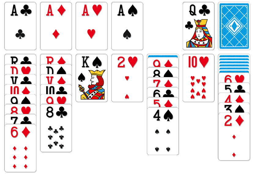 How to Play Klondike Solitaire Cards Game